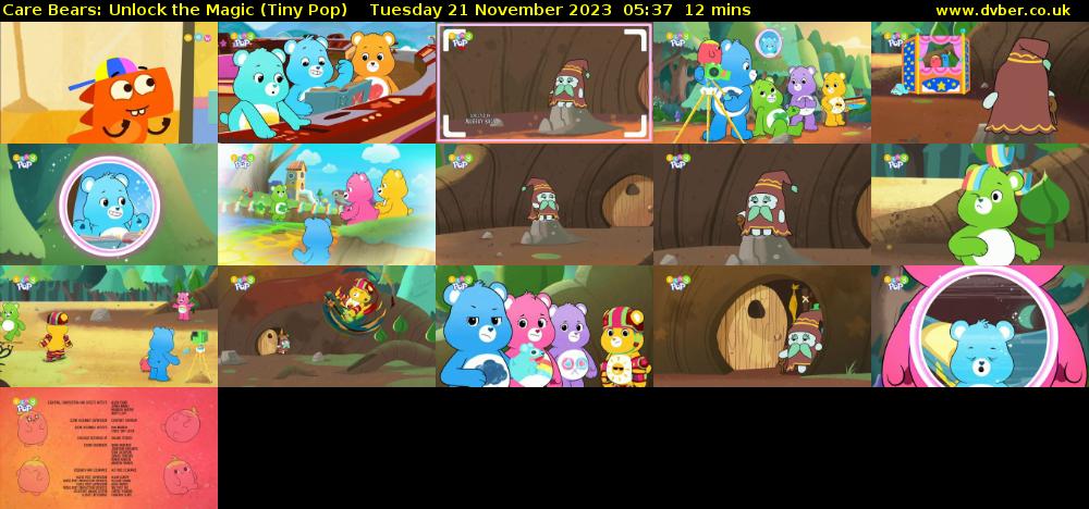 Care Bears: Unlock the Magic (Tiny Pop) Tuesday 21 November 2023 05:37 - 05:49