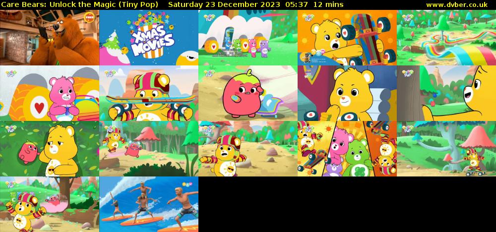 Care Bears: Unlock the Magic (Tiny Pop) Saturday 23 December 2023 05:37 - 05:49