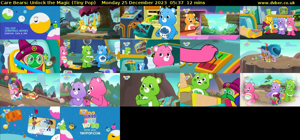 Care Bears: Unlock the Magic (Tiny Pop) Monday 25 December 2023 05:37 - 05:49
