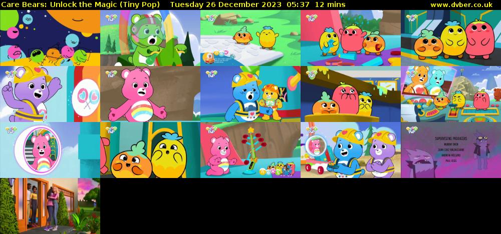 Care Bears: Unlock the Magic (Tiny Pop) Tuesday 26 December 2023 05:37 - 05:49