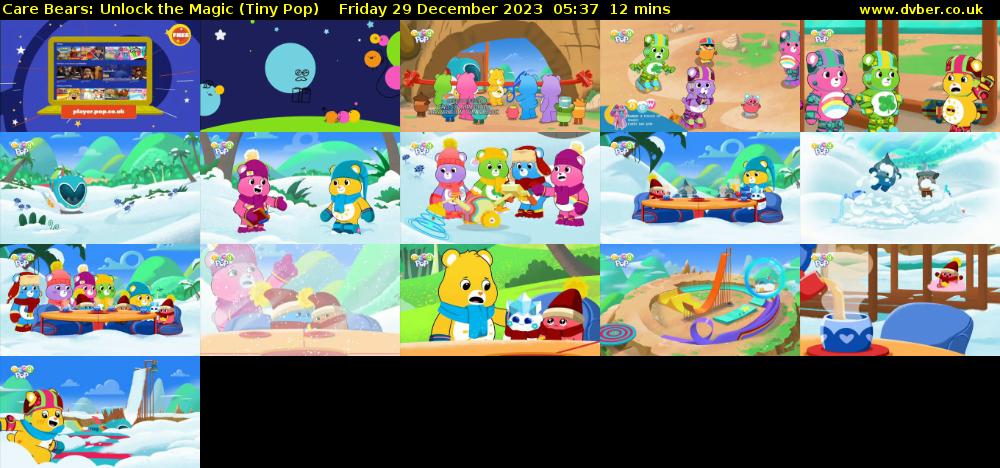Care Bears: Unlock the Magic (Tiny Pop) Friday 29 December 2023 05:37 - 05:49