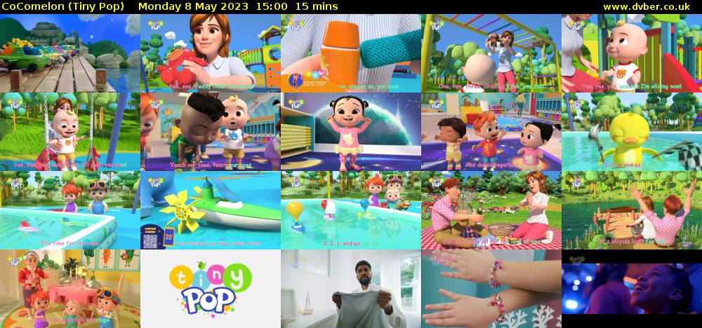 CoComelon (Tiny Pop) Monday 8 May 2023 15:00 - 15:15