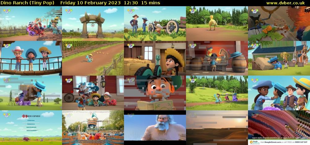 Dino Ranch (Tiny Pop) Friday 10 February 2023 12:30 - 12:45