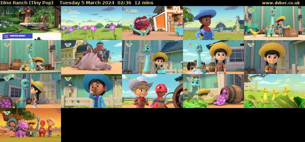 Dino Ranch (Tiny Pop) Tuesday 5 March 2024 02:36 - 02:48