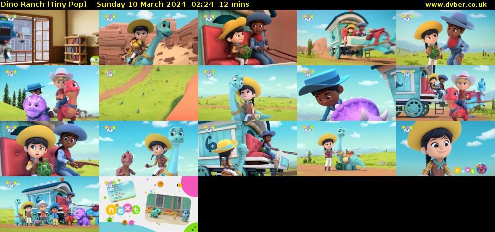 Dino Ranch (Tiny Pop) Sunday 10 March 2024 02:24 - 02:36