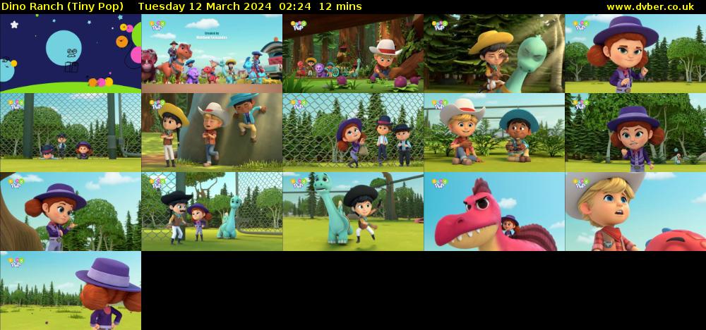 Dino Ranch (Tiny Pop) Tuesday 12 March 2024 02:24 - 02:36