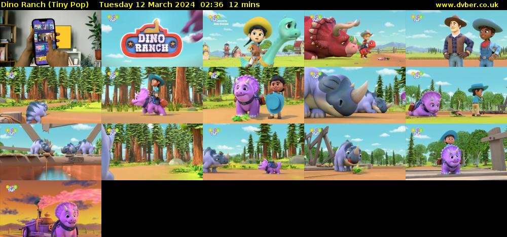 Dino Ranch (Tiny Pop) Tuesday 12 March 2024 02:36 - 02:48