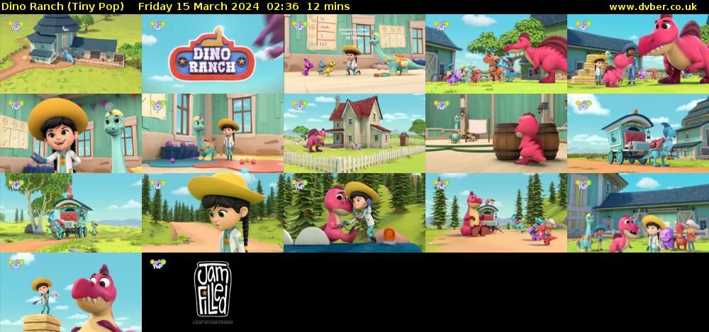 Dino Ranch (Tiny Pop) Friday 15 March 2024 02:36 - 02:48