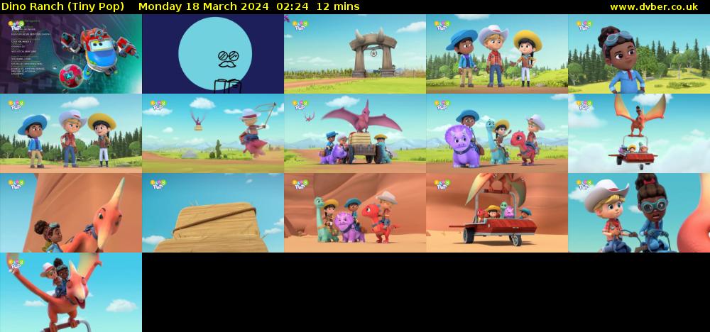 Dino Ranch (Tiny Pop) Monday 18 March 2024 02:24 - 02:36