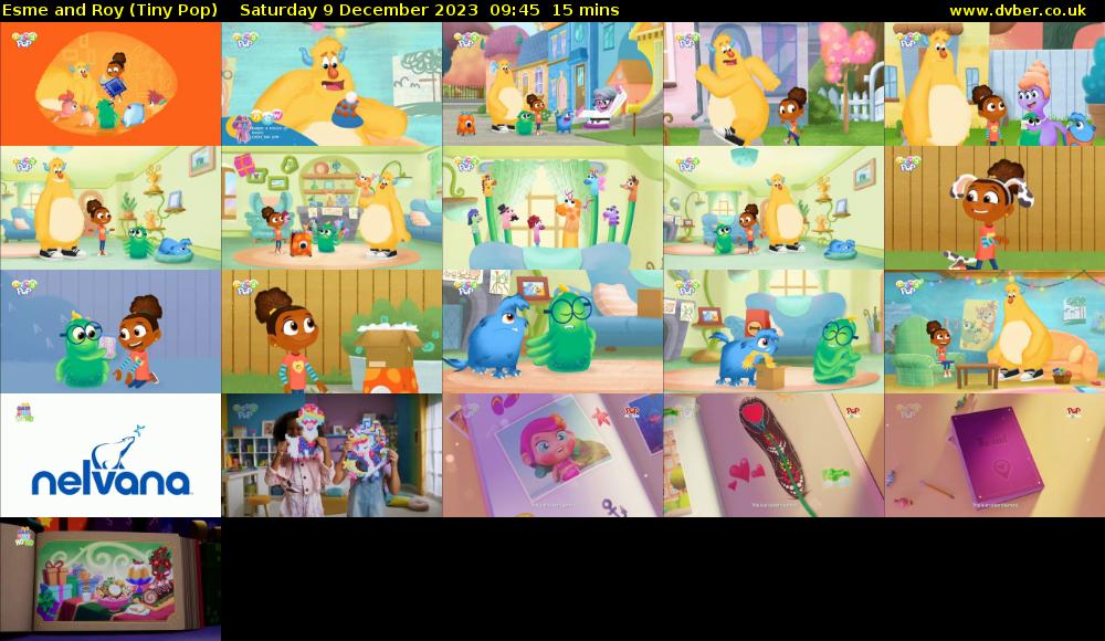 Esme and Roy (Tiny Pop) Saturday 9 December 2023 09:45 - 10:00