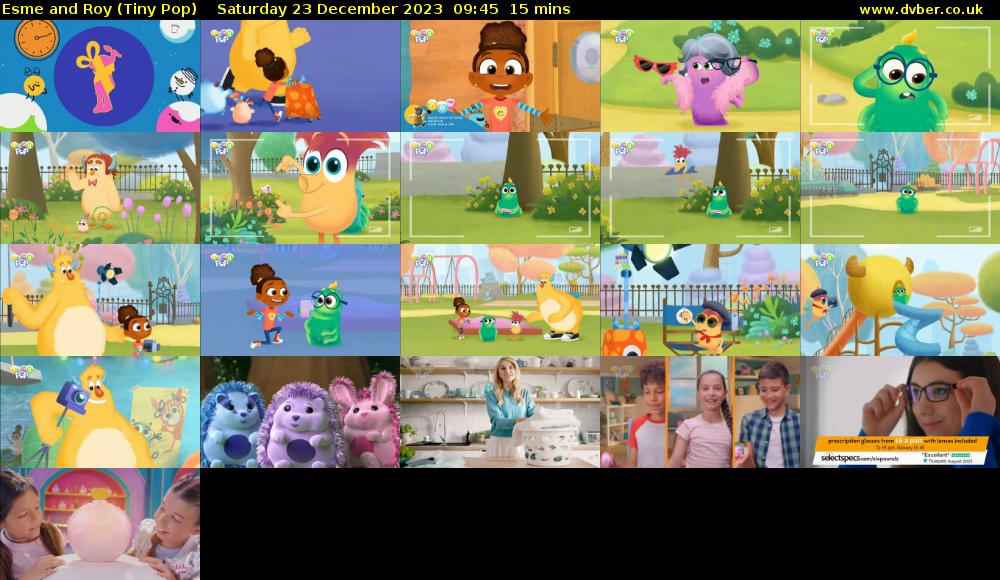 Esme and Roy (Tiny Pop) Saturday 23 December 2023 09:45 - 10:00