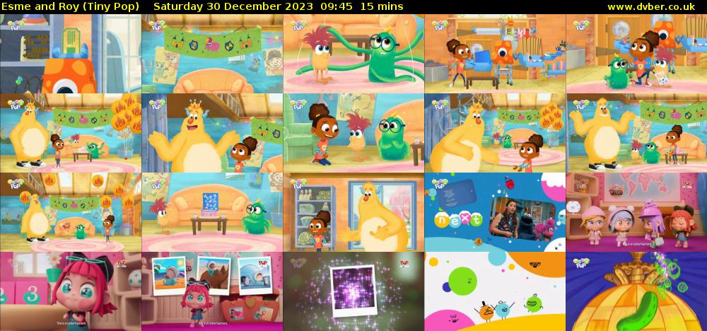 Esme and Roy (Tiny Pop) Saturday 30 December 2023 09:45 - 10:00
