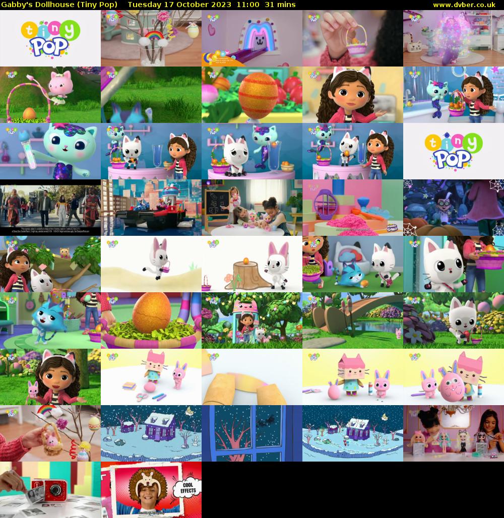 Gabby's Dollhouse (Tiny Pop) Tuesday 17 October 2023 11:00 - 11:31