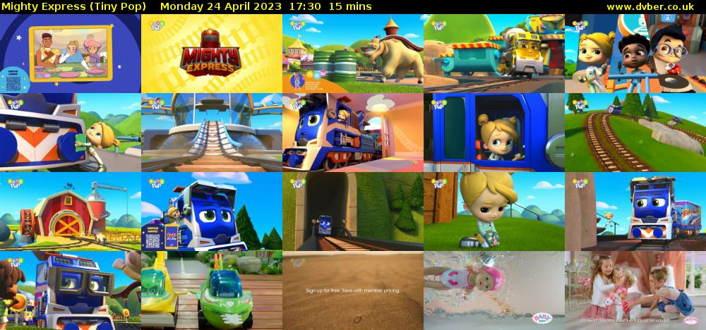 Mighty Express (Tiny Pop) Monday 24 April 2023 17:30 - 17:45