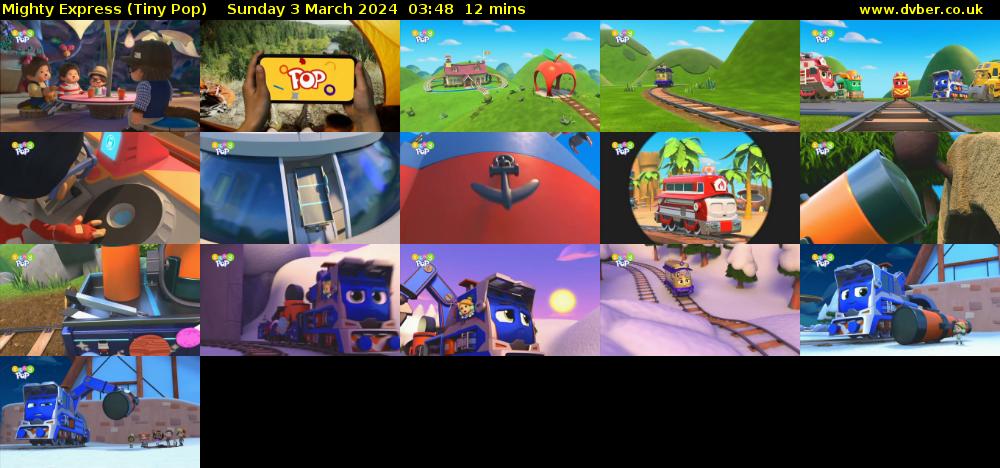 Mighty Express (Tiny Pop) Sunday 3 March 2024 03:48 - 04:00
