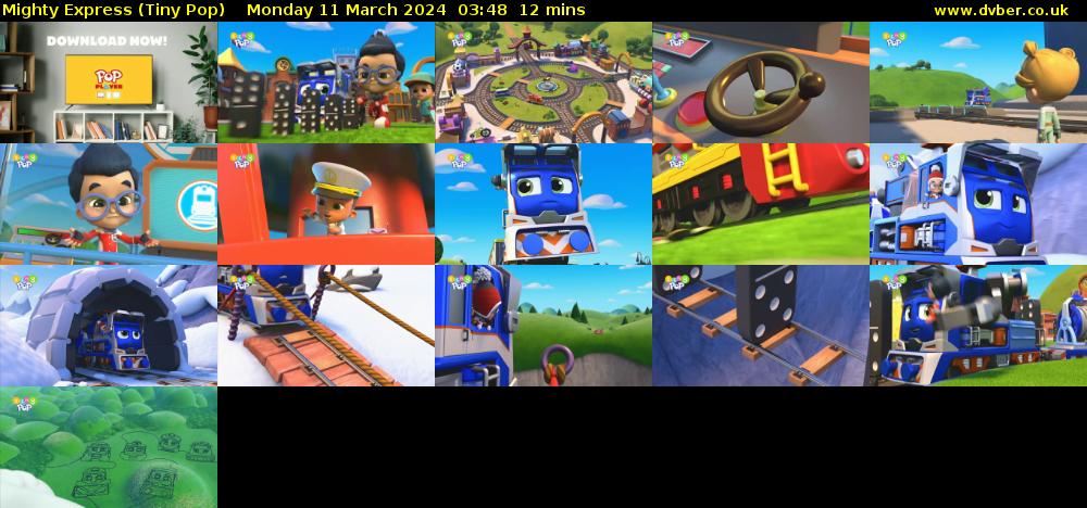 Mighty Express (Tiny Pop) Monday 11 March 2024 03:48 - 04:00