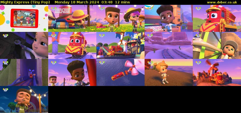 Mighty Express (Tiny Pop) Monday 18 March 2024 03:48 - 04:00