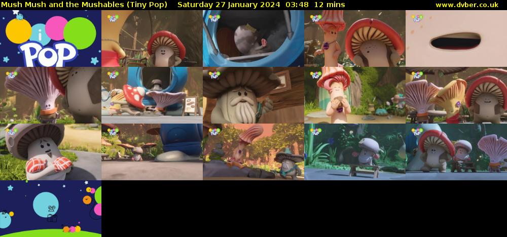 Mush Mush and the Mushables (Tiny Pop) Saturday 27 January 2024 03:48 - 04:00