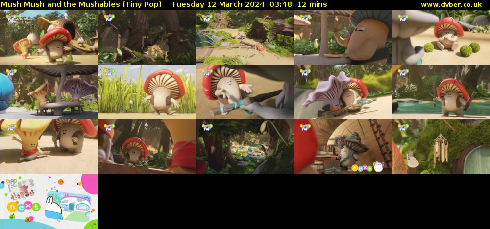 Mush Mush and the Mushables (Tiny Pop) Tuesday 12 March 2024 03:48 - 04:00
