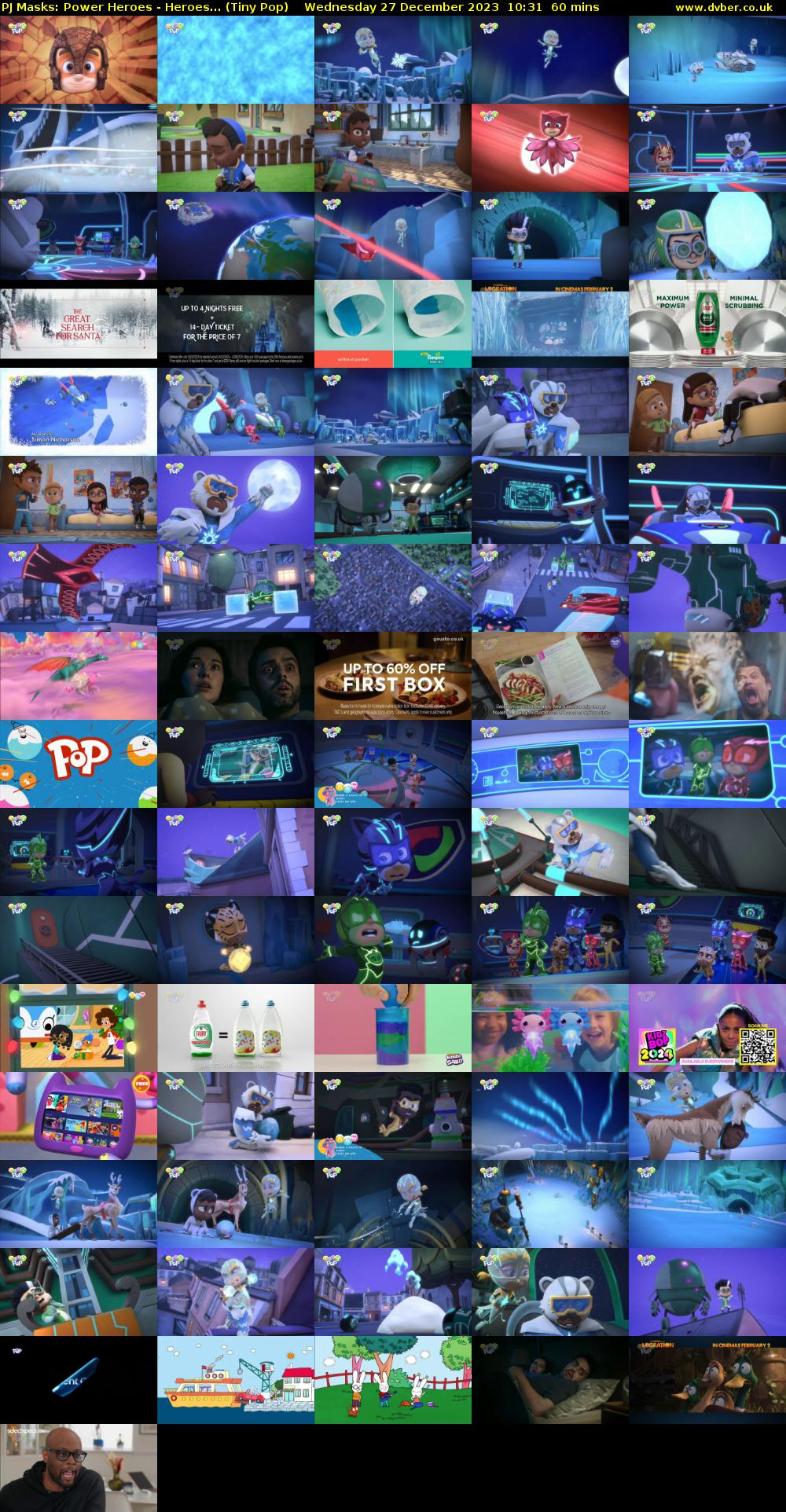 PJ Masks: Power Heroes - Heroes... (Tiny Pop) Wednesday 27 December 2023 10:31 - 11:31