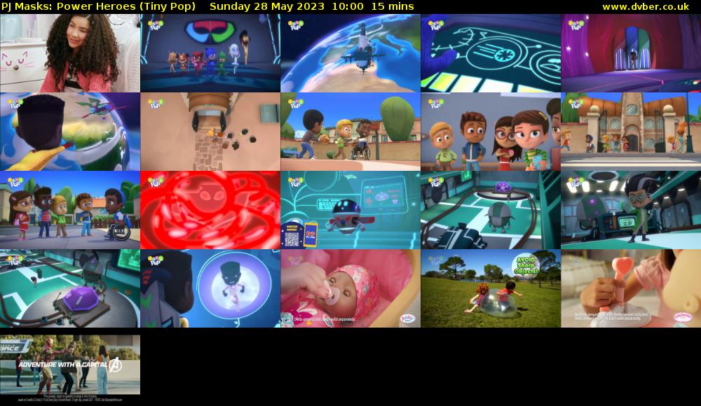 PJ Masks: Power Heroes (Tiny Pop) Sunday 28 May 2023 10:00 - 10:15