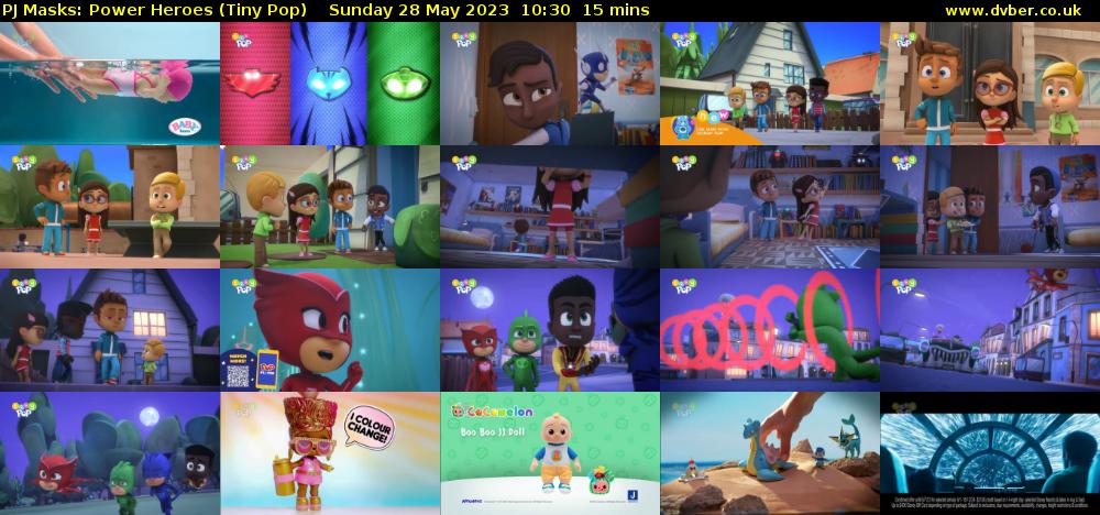 PJ Masks: Power Heroes (Tiny Pop) Sunday 28 May 2023 10:30 - 10:45