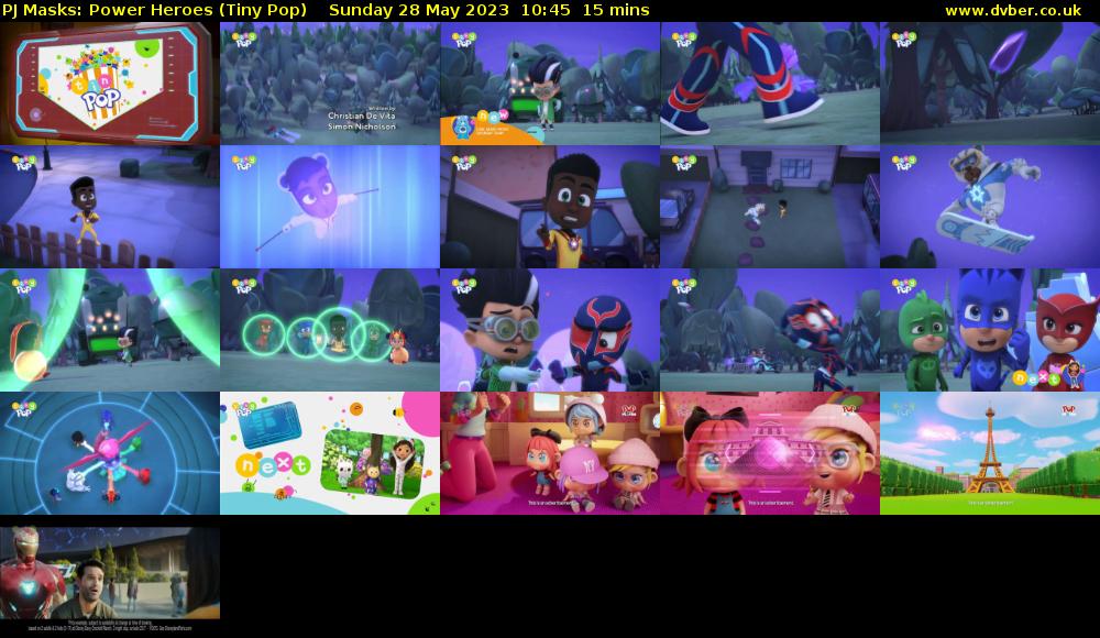 PJ Masks: Power Heroes (Tiny Pop) Sunday 28 May 2023 10:45 - 11:00