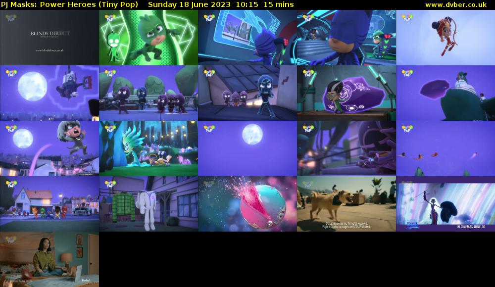 PJ Masks: Power Heroes (Tiny Pop) Sunday 18 June 2023 10:15 - 10:30