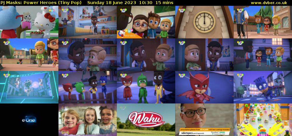 PJ Masks: Power Heroes (Tiny Pop) Sunday 18 June 2023 10:30 - 10:45