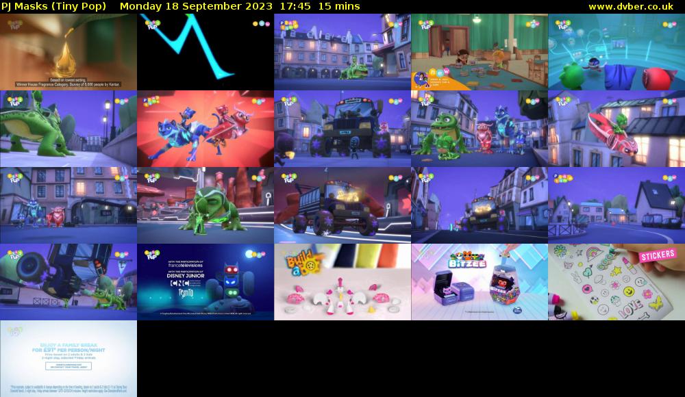 PJ Masks (Tiny Pop) Monday 18 September 2023 17:45 - 18:00
