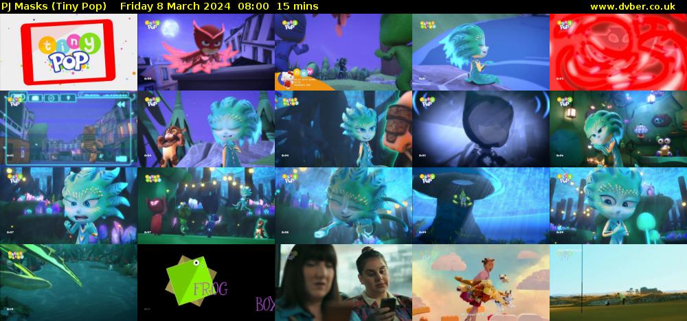 PJ Masks (Tiny Pop) Friday 8 March 2024 08:00 - 08:15