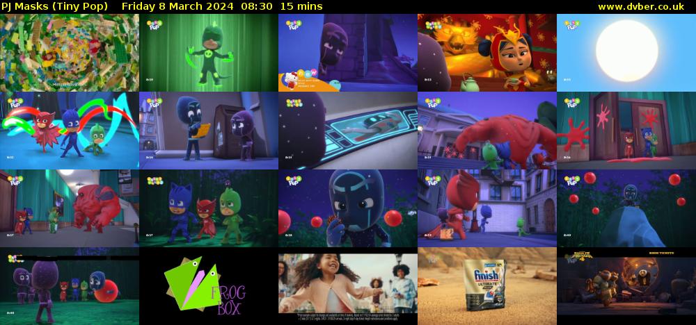 PJ Masks (Tiny Pop) Friday 8 March 2024 08:30 - 08:45