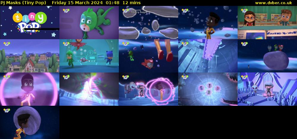 PJ Masks (Tiny Pop) Friday 15 March 2024 01:48 - 02:00