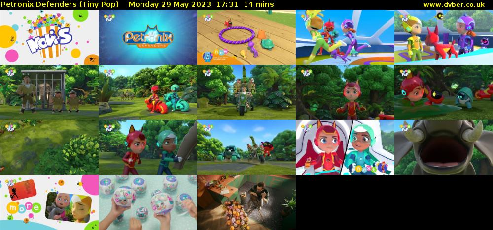 Petronix Defenders (Tiny Pop) Monday 29 May 2023 17:31 - 17:45