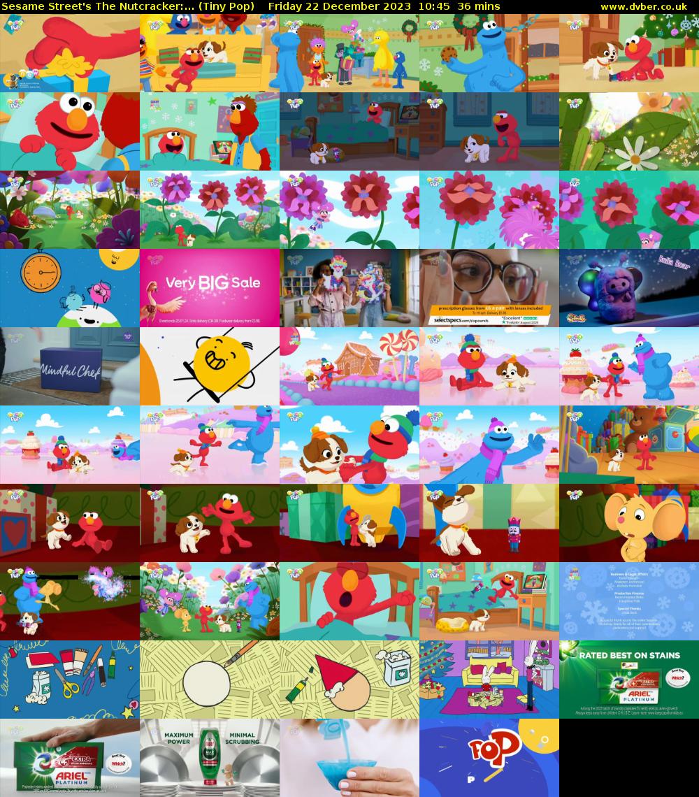 Sesame Street's The Nutcracker:... (Tiny Pop) Friday 22 December 2023 10:45 - 11:21