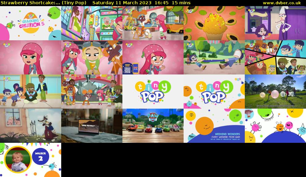 Strawberry Shortcake:... (Tiny Pop) Saturday 11 March 2023 16:45 - 17:00