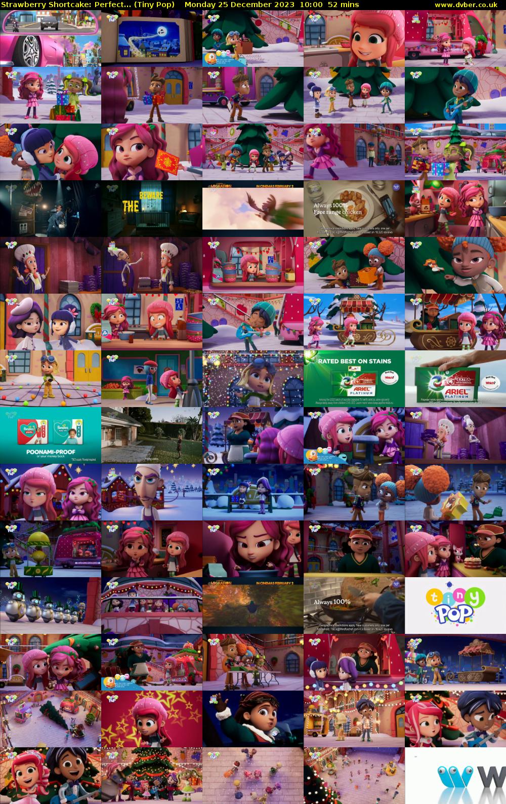 Strawberry Shortcake: Perfect... (Tiny Pop) Monday 25 December 2023 10:00 - 10:52