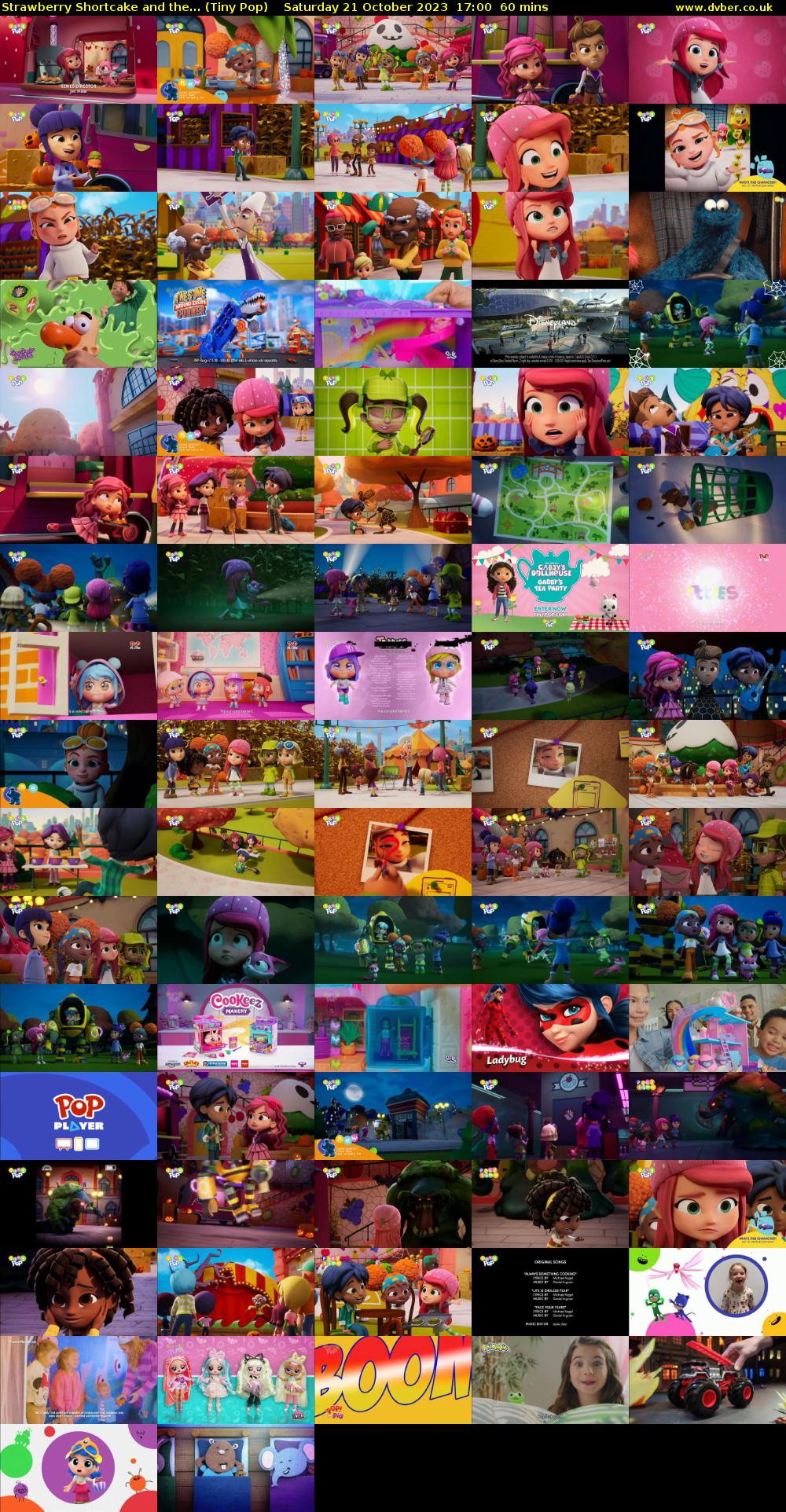 Strawberry Shortcake and the... (Tiny Pop) Saturday 21 October 2023 17:00 - 18:00