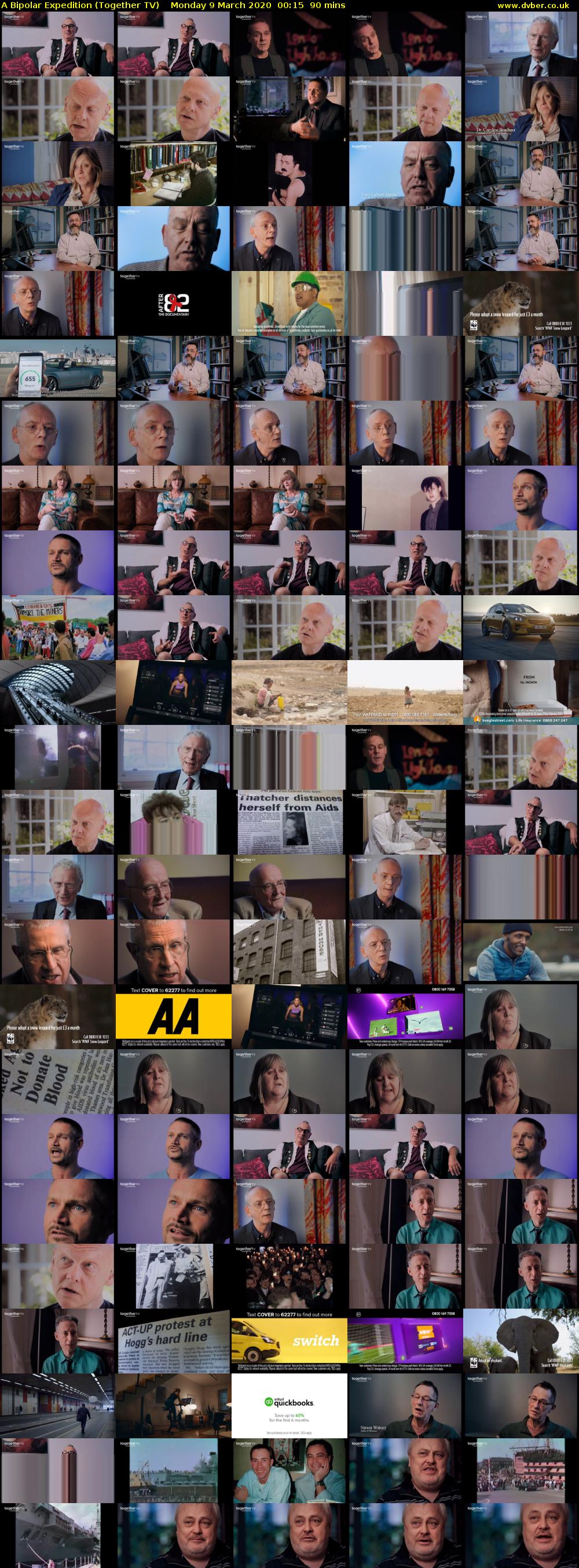 A Bipolar Expedition (Together TV) Monday 9 March 2020 00:15 - 01:45