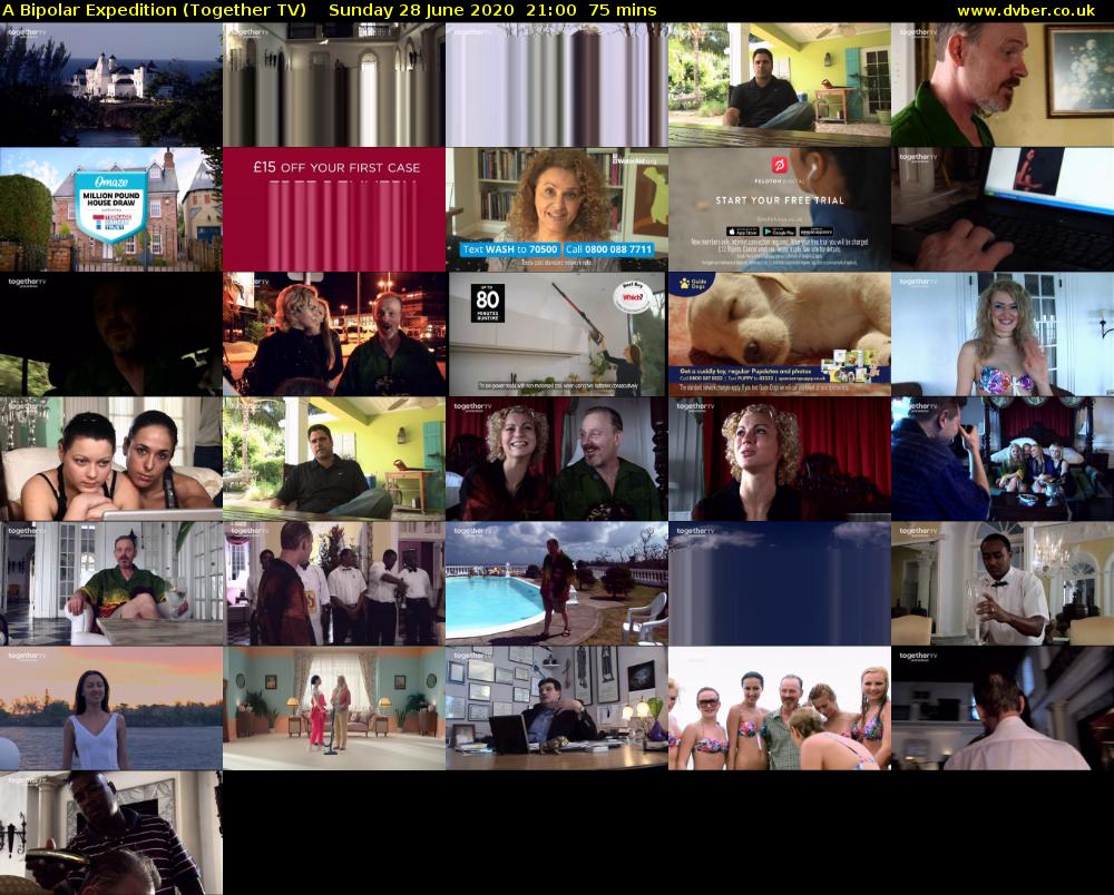 A Bipolar Expedition (Together TV) Sunday 28 June 2020 21:00 - 22:15