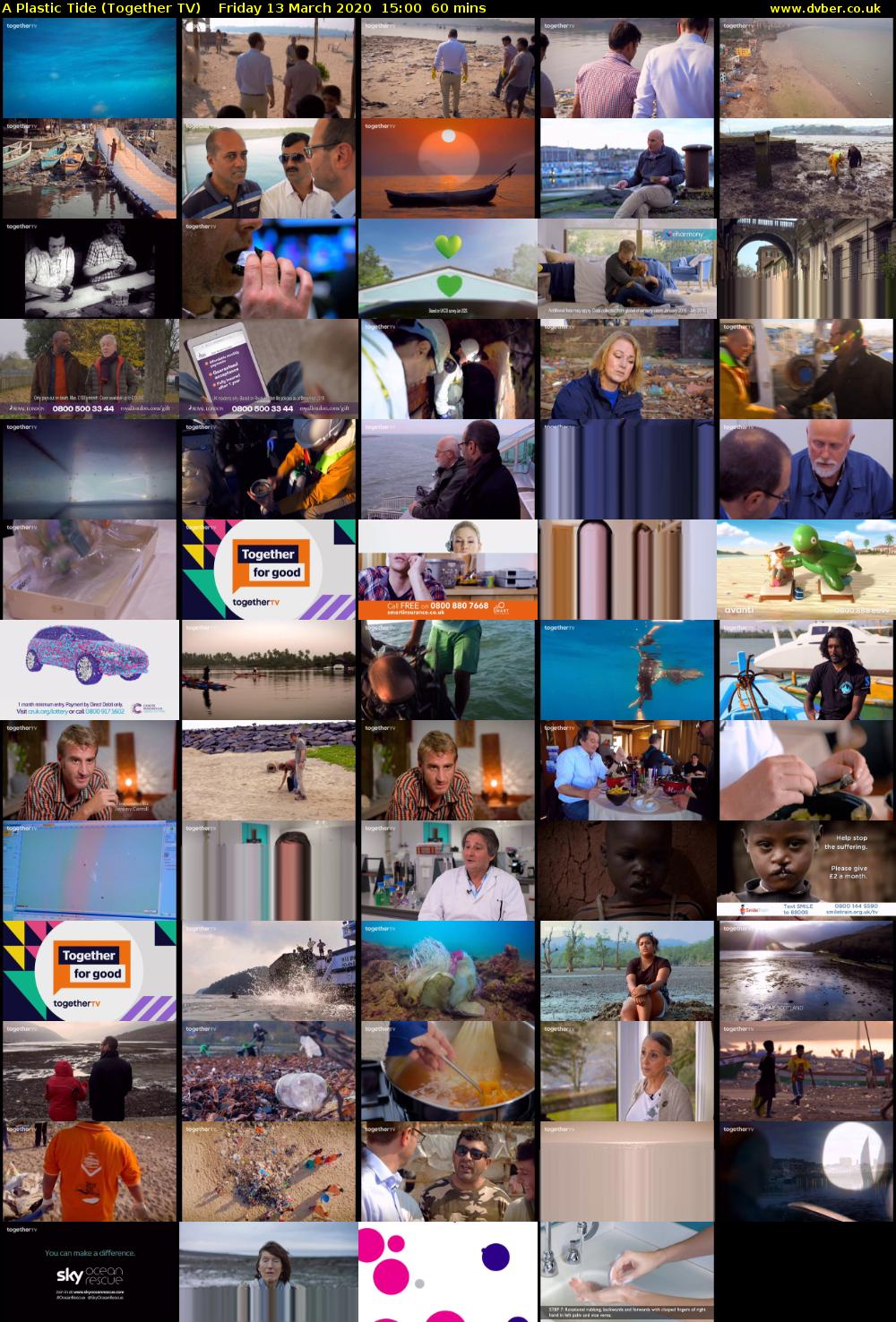 A Plastic Tide (Together TV) Friday 13 March 2020 15:00 - 16:00