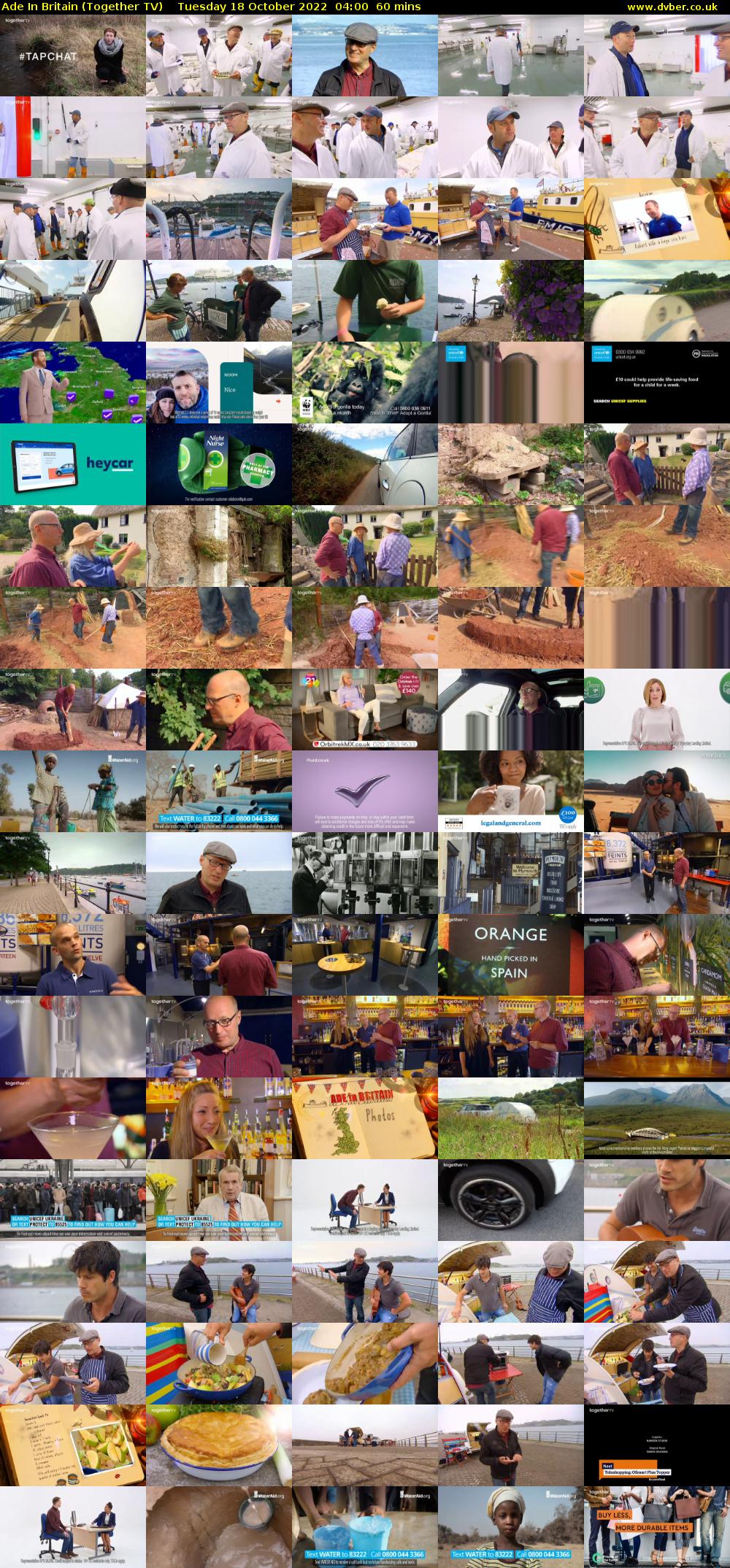 Ade In Britain (Together TV) Tuesday 18 October 2022 04:00 - 05:00