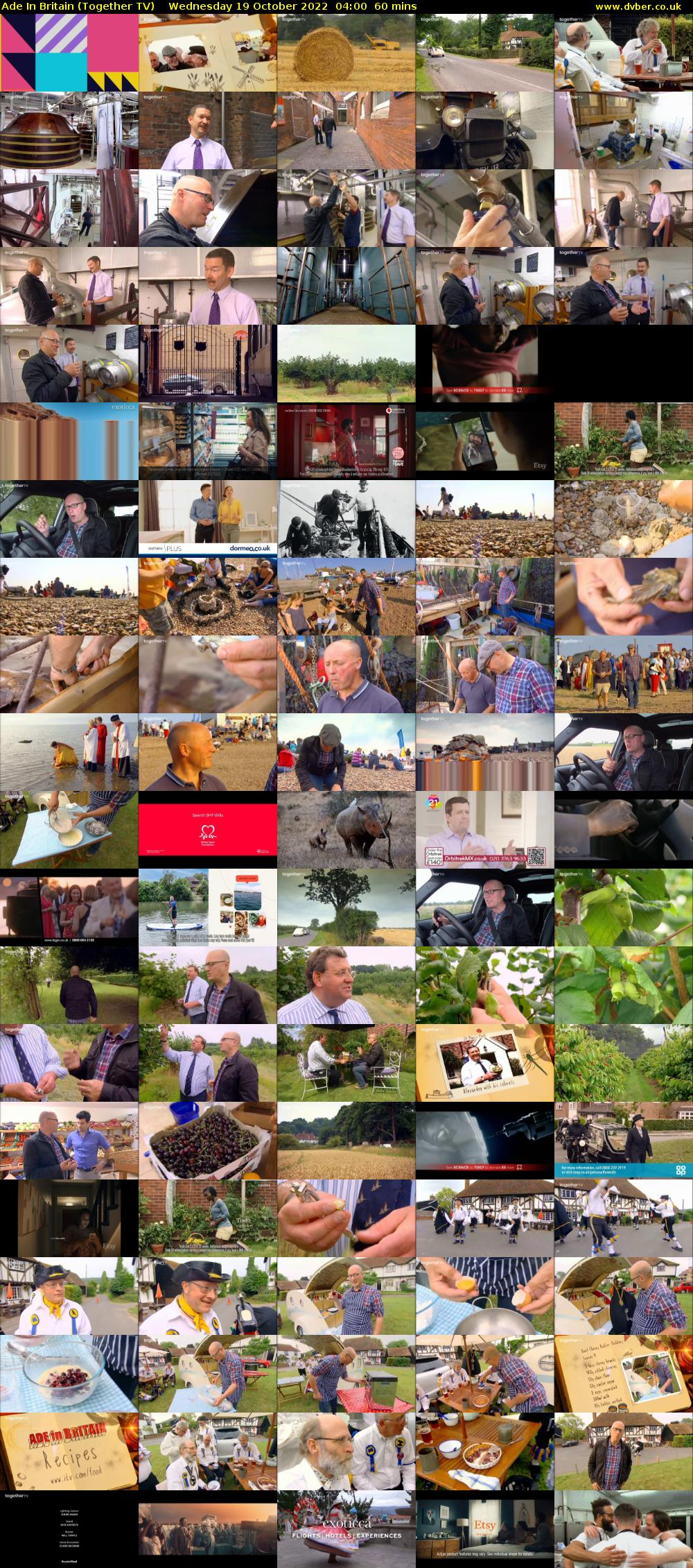 Ade In Britain (Together TV) Wednesday 19 October 2022 04:00 - 05:00