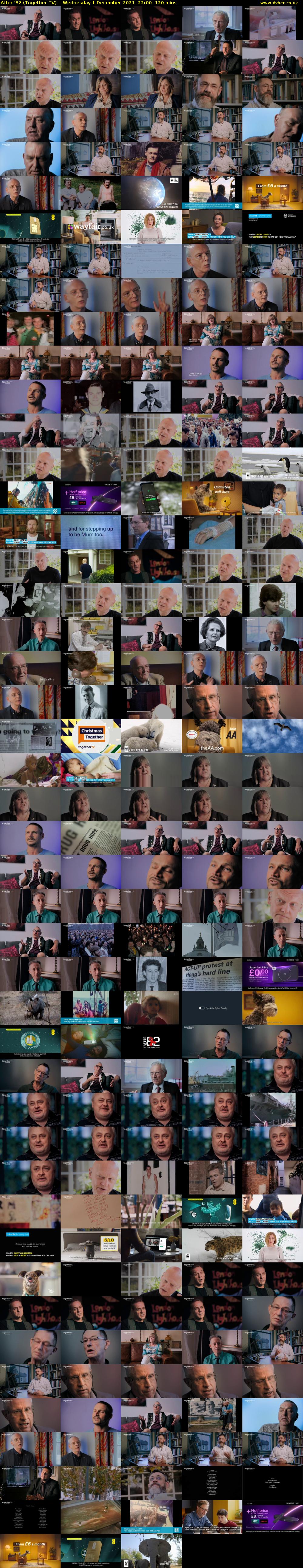 After '82 (Together TV) Wednesday 1 December 2021 22:00 - 00:00
