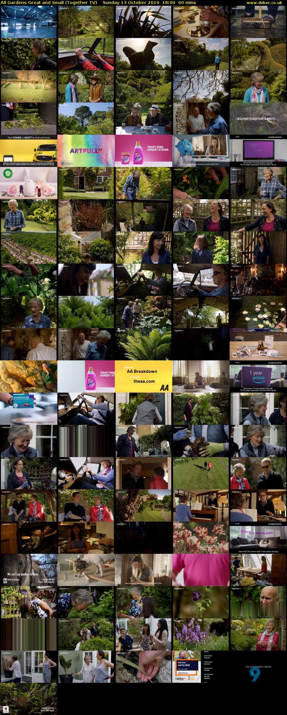 All Gardens Great and Small (Together TV) Sunday 13 October 2019 18:00 - 19:00