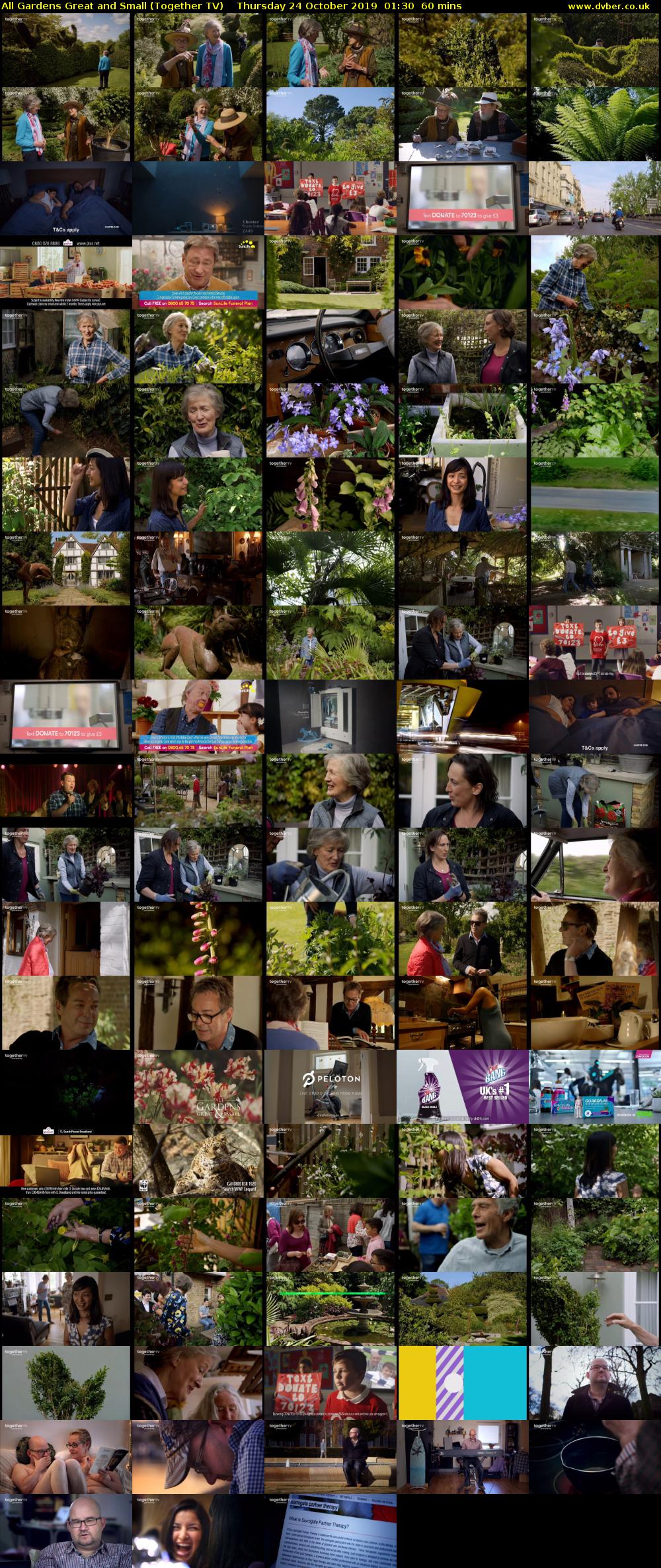 All Gardens Great and Small (Together TV) Thursday 24 October 2019 01:30 - 02:30
