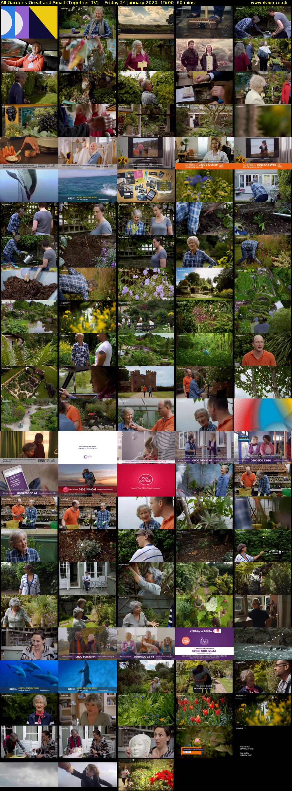 All Gardens Great and Small (Together TV) Friday 24 January 2020 15:00 - 16:00