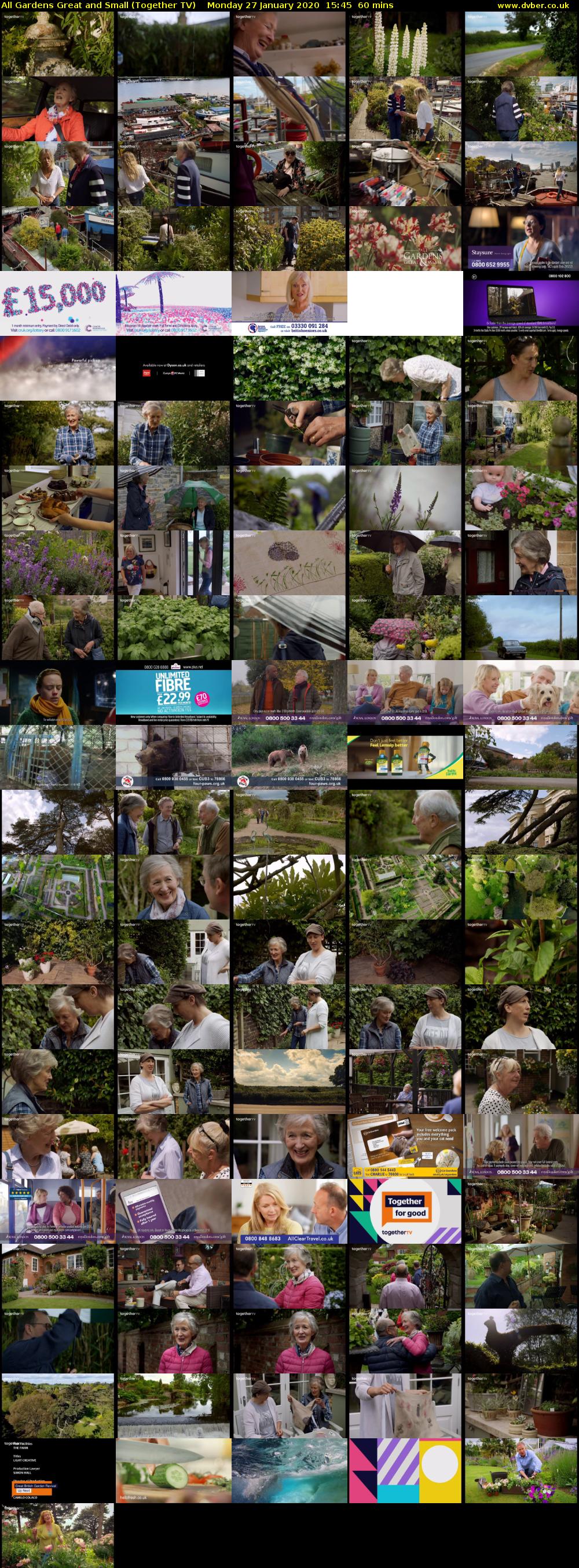 All Gardens Great and Small (Together TV) Monday 27 January 2020 15:45 - 16:45