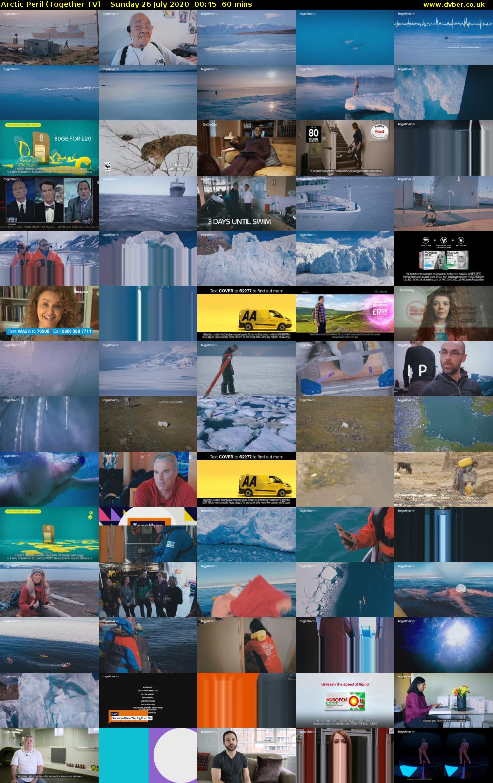 Arctic Peril (Together TV) Sunday 26 July 2020 00:45 - 01:45