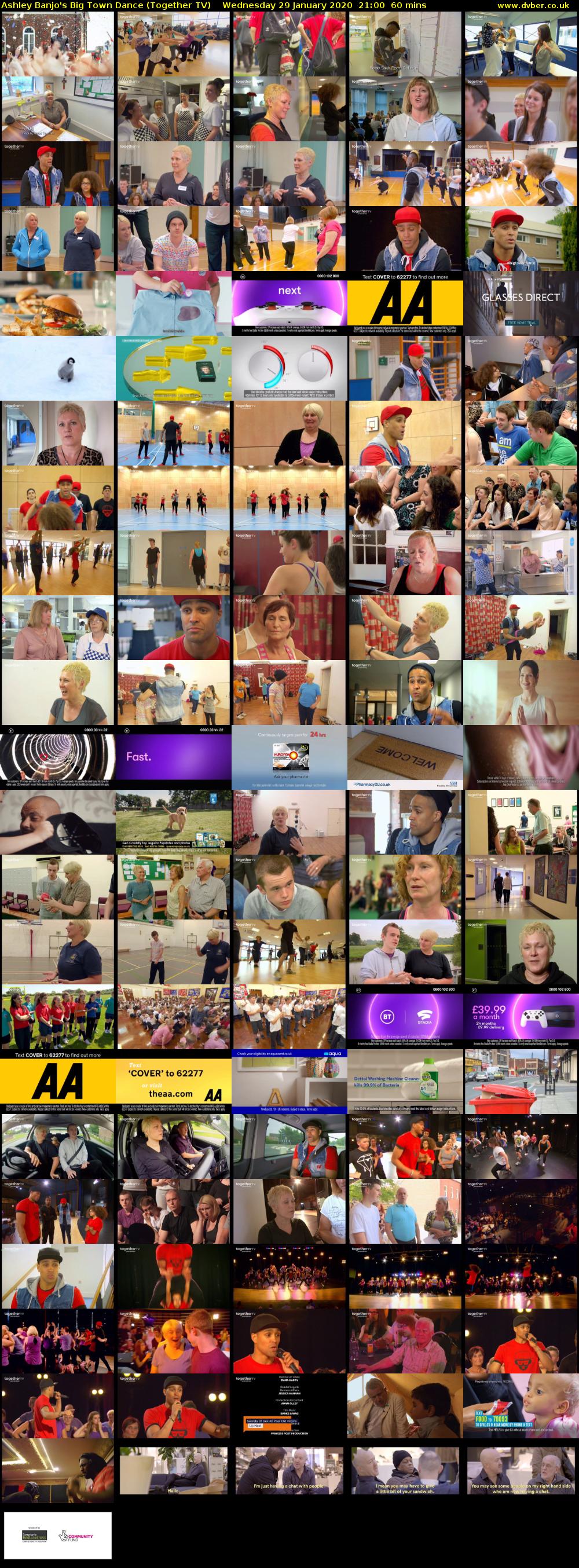 Ashley Banjo's Big Town Dance (Together TV) Wednesday 29 January 2020 21:00 - 22:00
